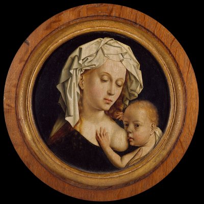 Virgin Suckling the Child by Unbekannt Unbekannt